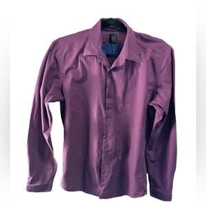 Rare Rabbit Purple Button-Down Long Sleeve Shirt Men's Size Small